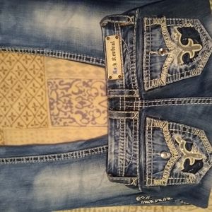 Size 26 Gloria bootcut Rock revivals